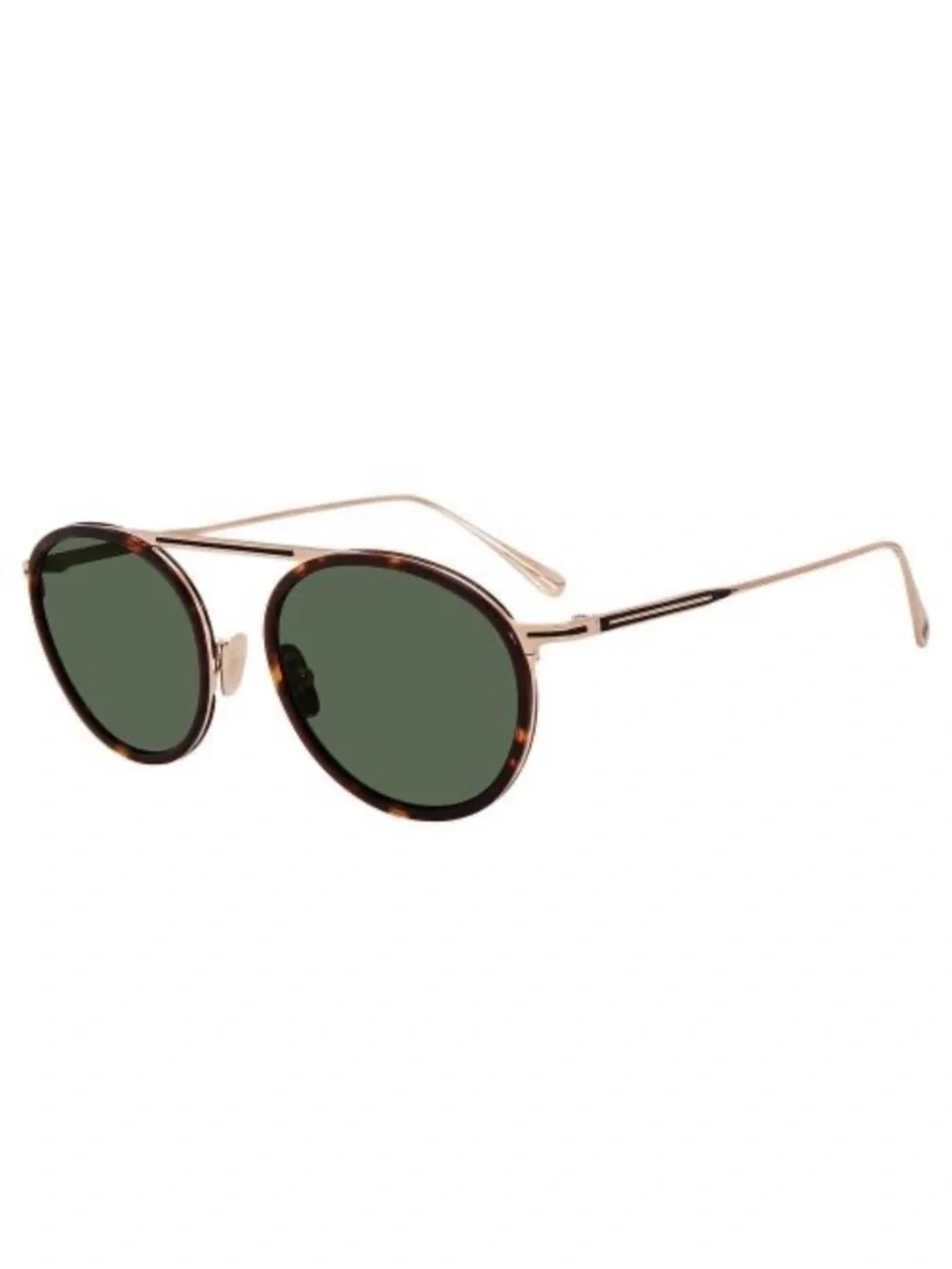John Varvatos Brown Tortoise Sunglasses V528